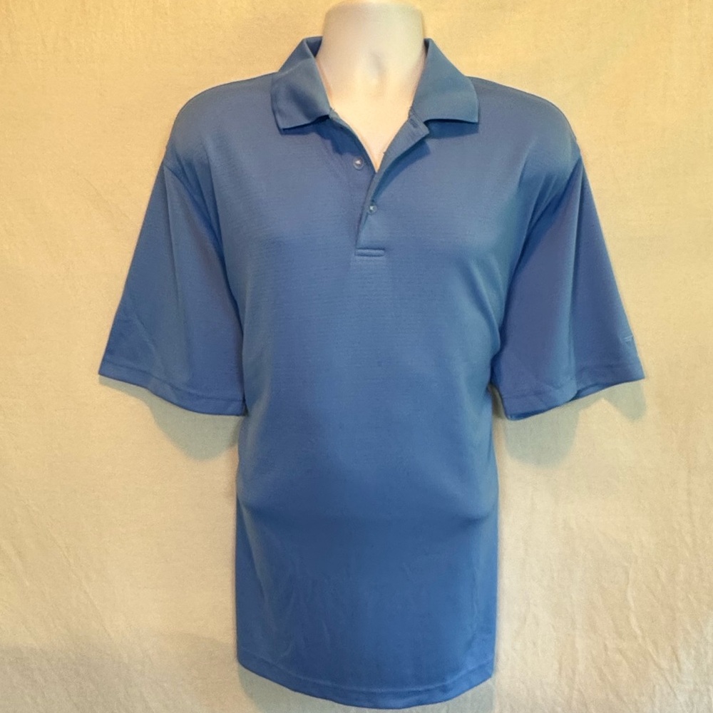 F-51 Men’s Tommy Armour Blue Short Sleeve Pullover Casual Polo Shirt‎ Size XL